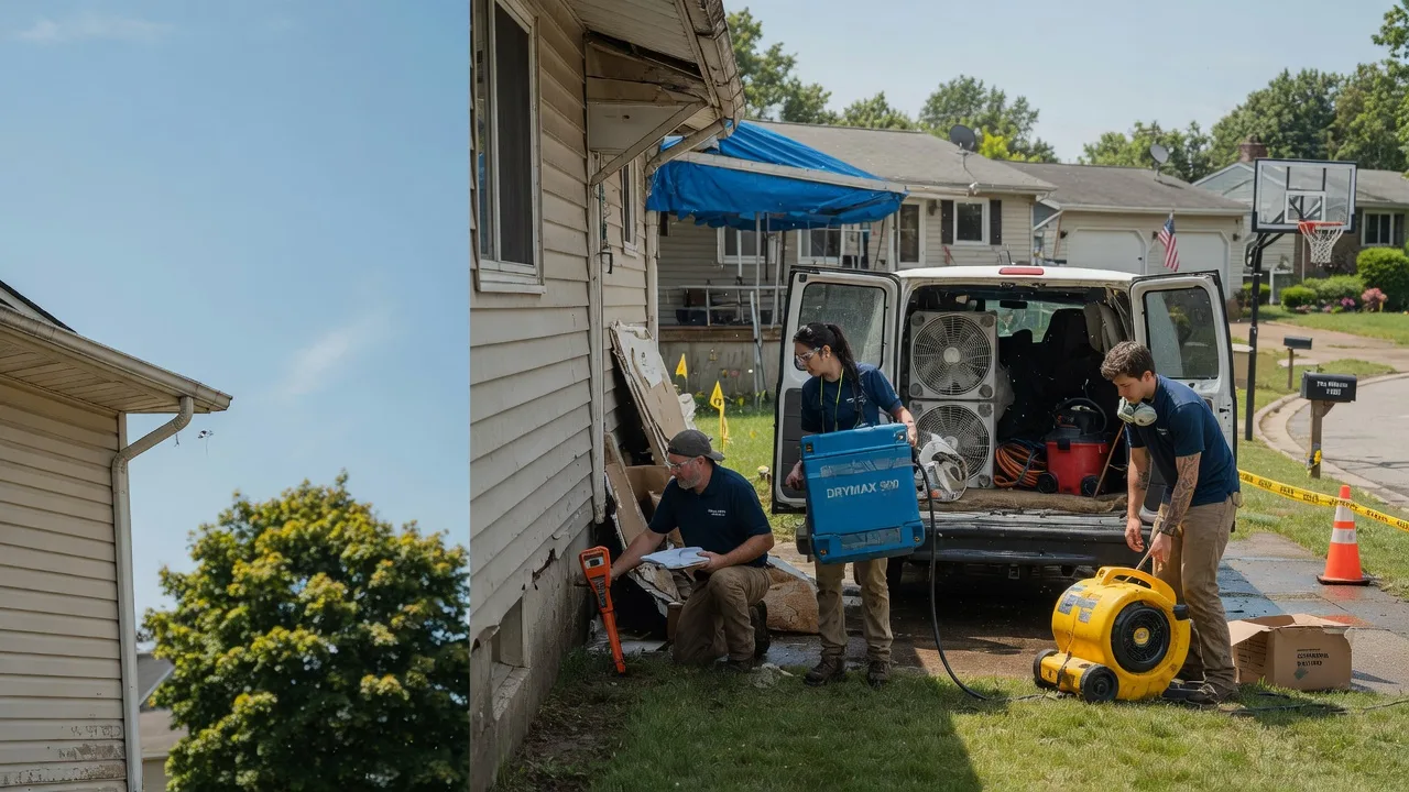 Ceiling Leak Cleanup in Garden City, MO near me